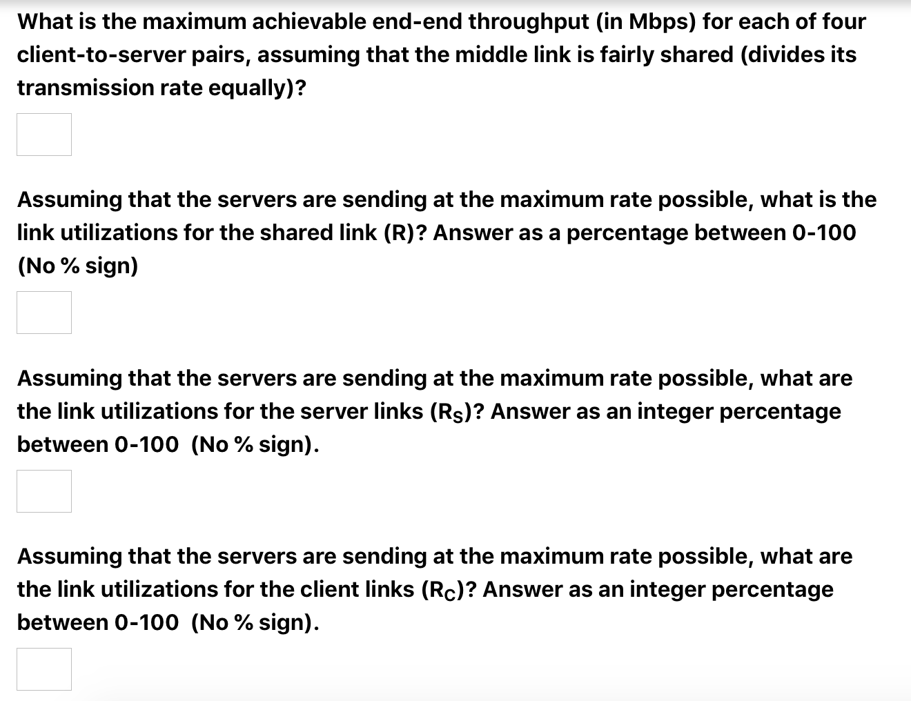 Solved Consider The Scenario Shown Below, With Four | Chegg.com