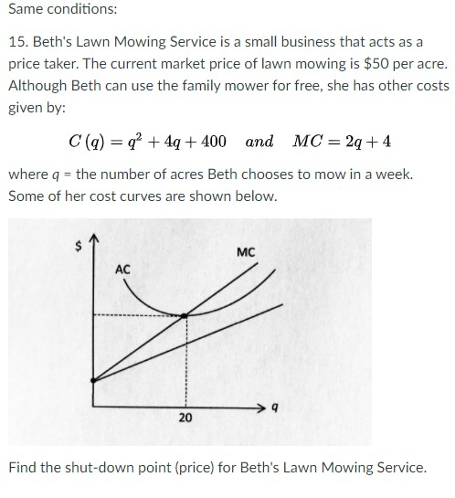 Cost to discount mow 4 acres