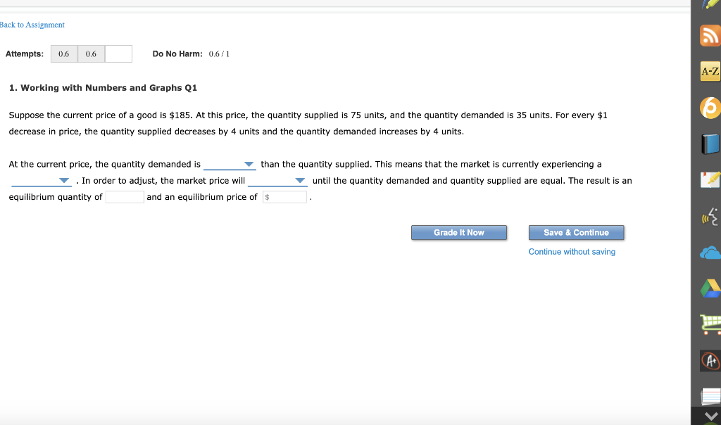 solved: measure to decrease actual value for all... Solved Back to Assignment Attempts: 0.6 0.6 Do No Harm: | Chegg.com