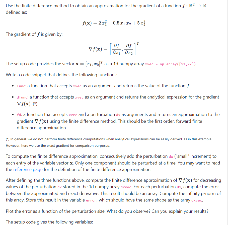 Solved Use the finite difference method to obtain an | Chegg.com