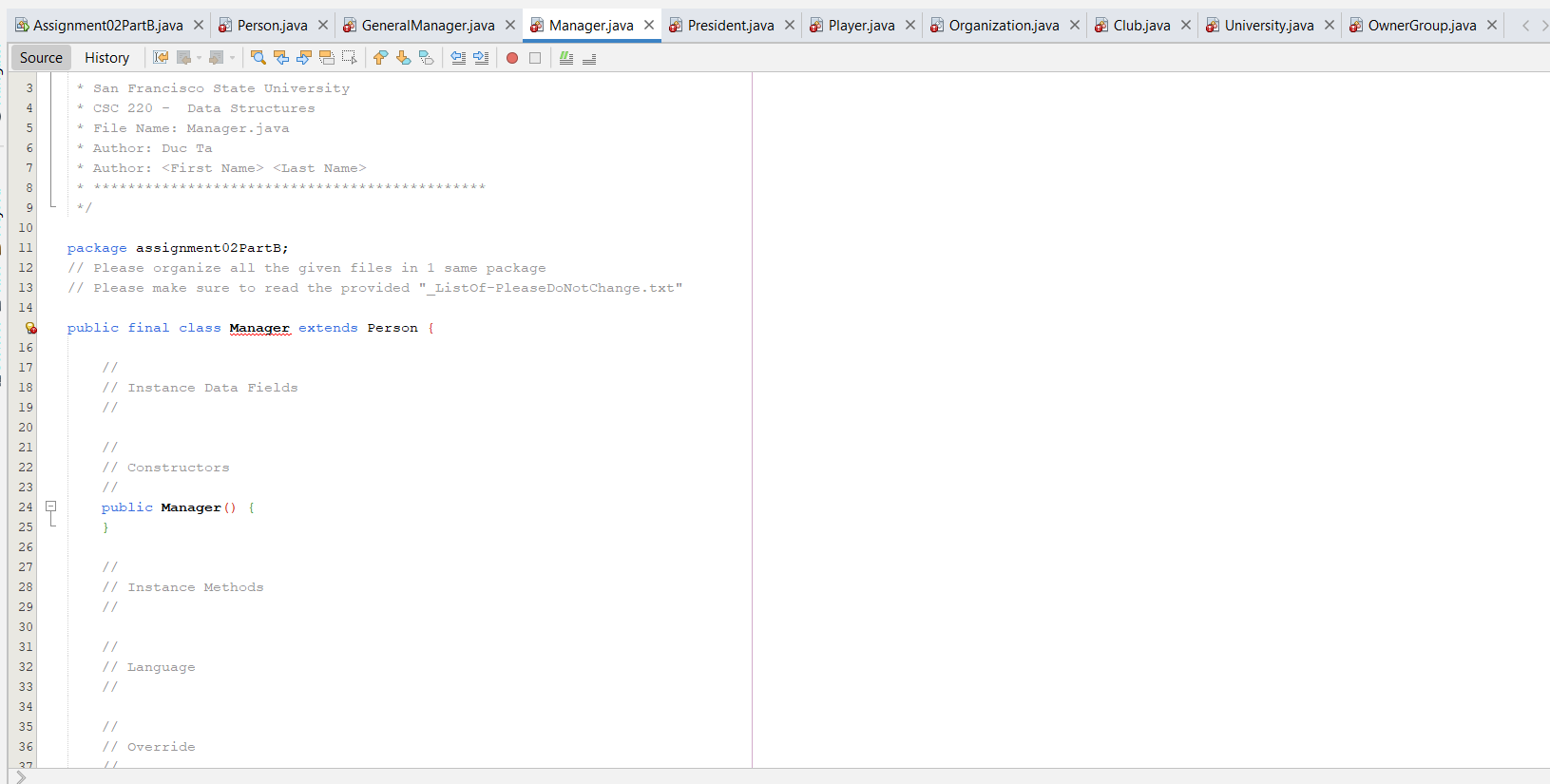 Stuck on how to start and how to fill up these codes. | Chegg.com
