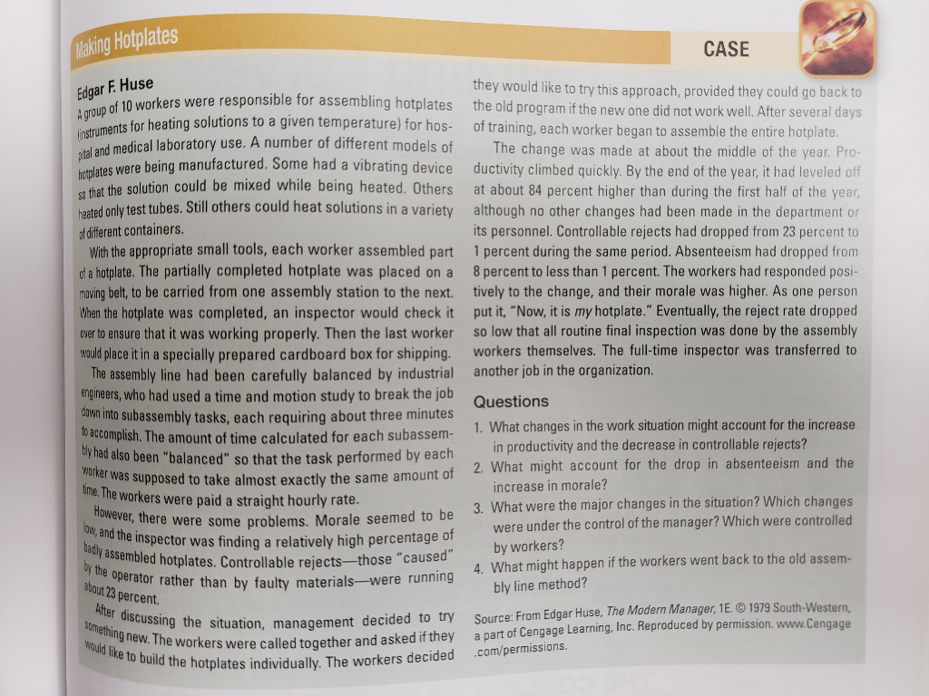 Making hot plates case study answers pdf image