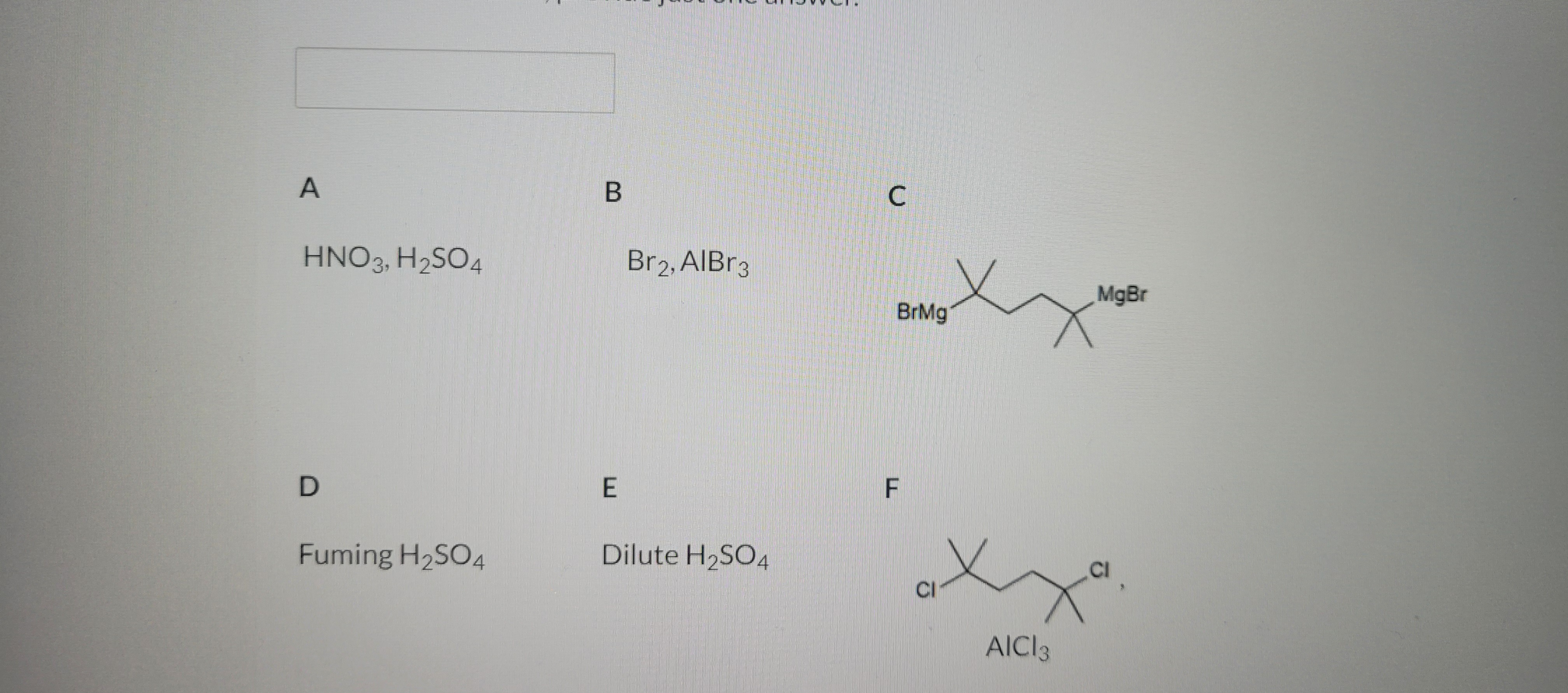 Solved Starting with benzene and using any other reagents of | Chegg.com