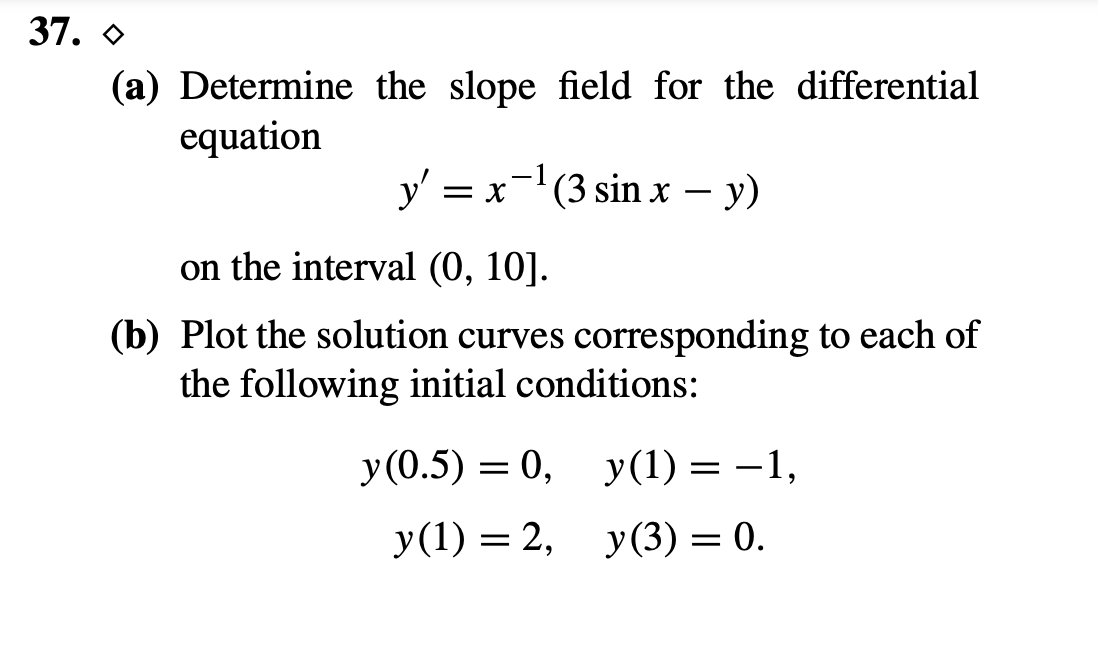 Solved (a) Determine the slope field for the differential | Chegg.com