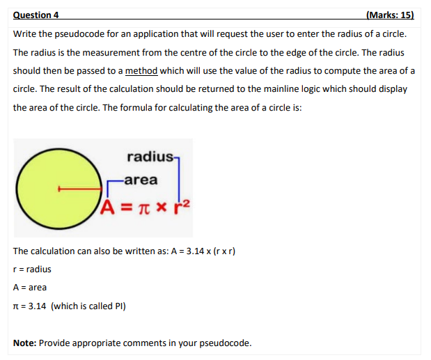 Solved PSEUDOCODE IN JAVA FOLLOW INSTRUCTIONS | Chegg.com