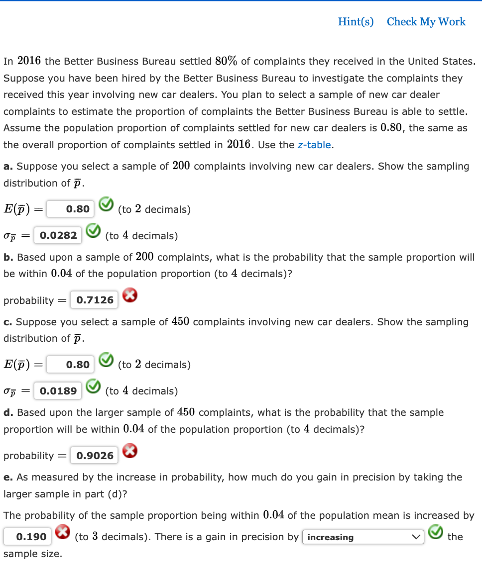 Solved Hint S In 2016 The Better Business Bureau Settled Chegg Com   PhpwkpaXB