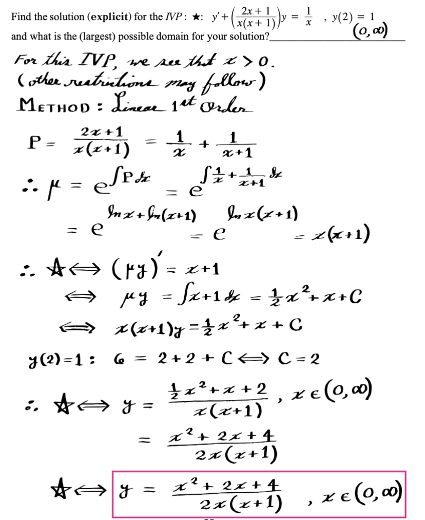 Solved Find The Solution (explicit) For The | Chegg.com