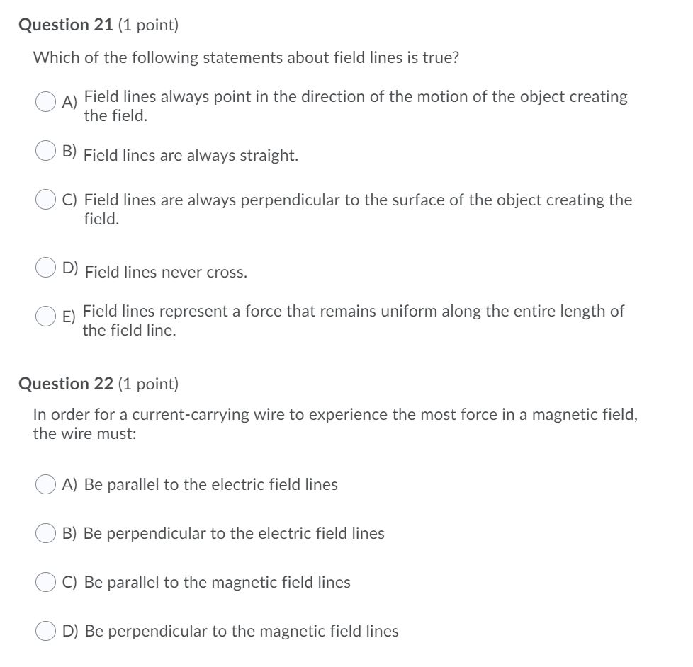 Solved Question 19 (1 point) There is a potential difference | Chegg.com