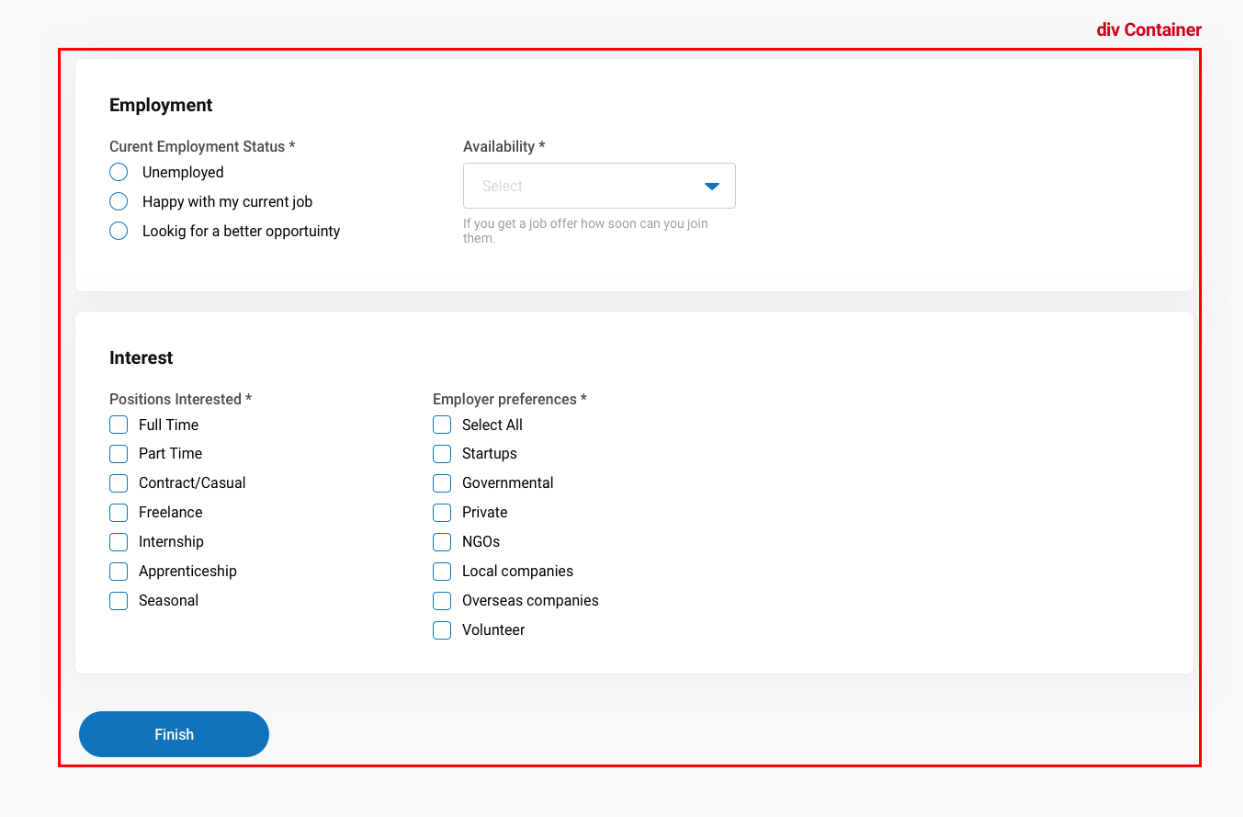 Solved create custom radio button to replace bootstrap 4 | Chegg.com