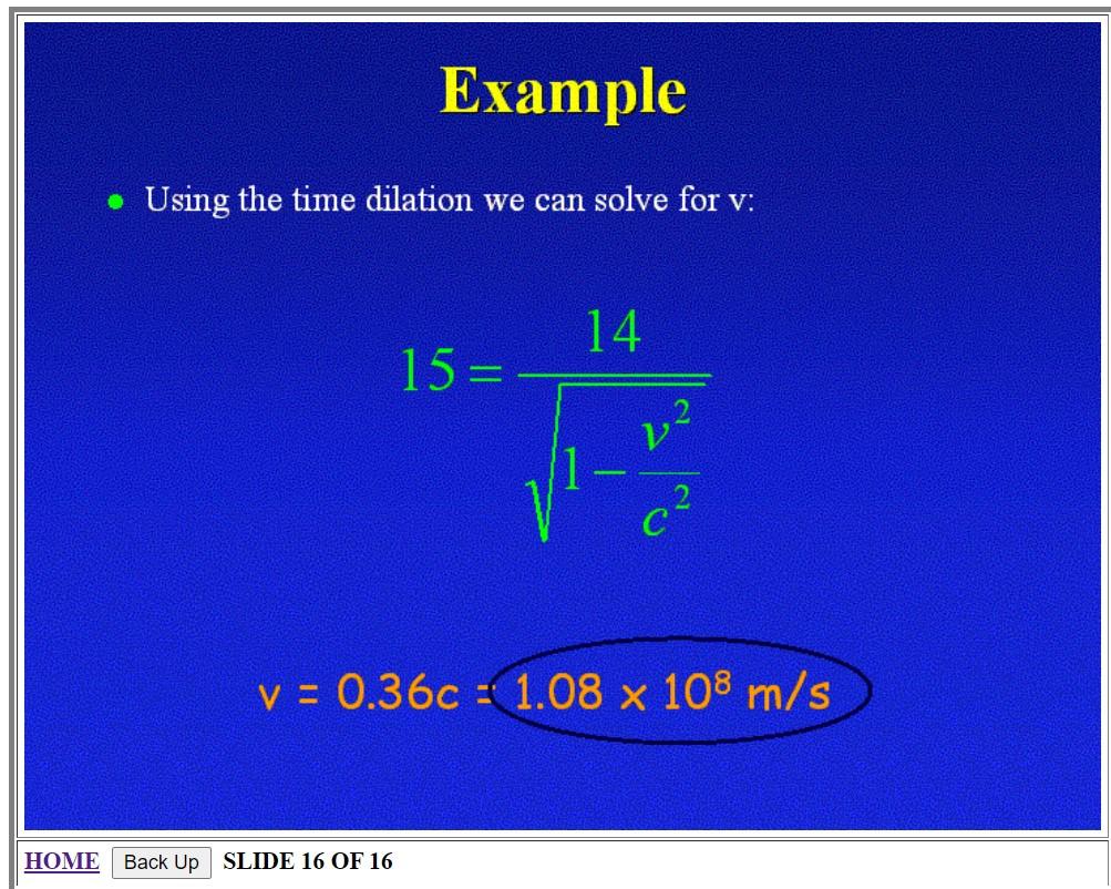 Solved Example • As a spaceship leaves the earth, an | Chegg.com