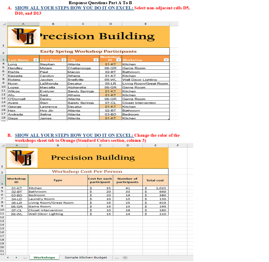 Solved Response Questions Part A TOB A SHOW ALL YOUR STE