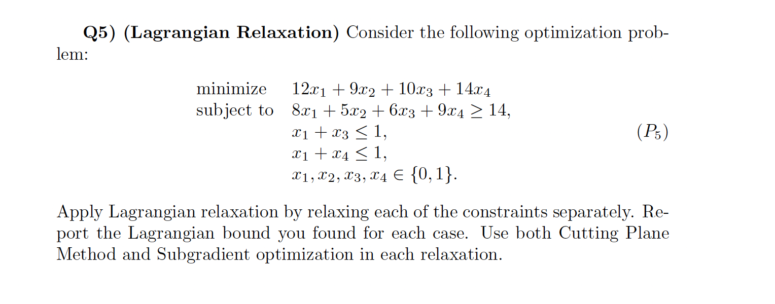 generalized assignment problem lagrangian relaxation