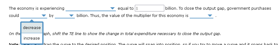 Solved The following graph shows the total expenditure line | Chegg.com