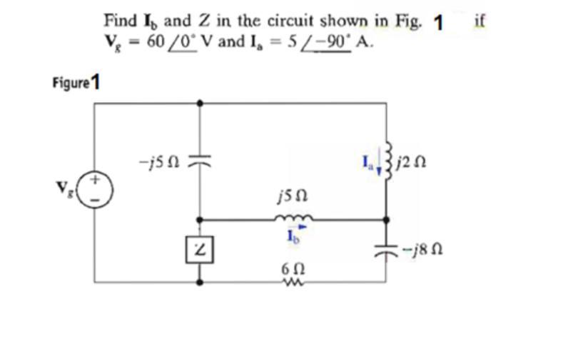 Solved Find 1 and 2 in the circuit shown in Fig. 1 if V, = | Chegg.com