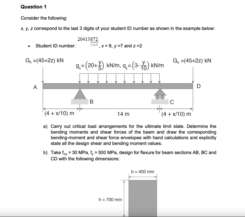 Solved Question 1 Consider The Following X Y Z Corresp Chegg Com