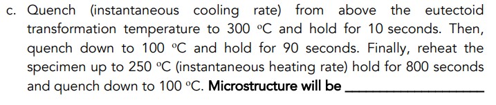 Solved Using An Isothermal Transformation Diagram For An | Chegg.com