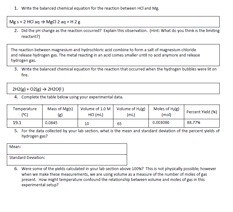 Solved 1. Write the balanced chemical equation for the | Chegg.com