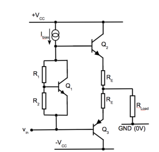 Design A Class AB Amplifier To Drive A 2 Amp | Chegg.com