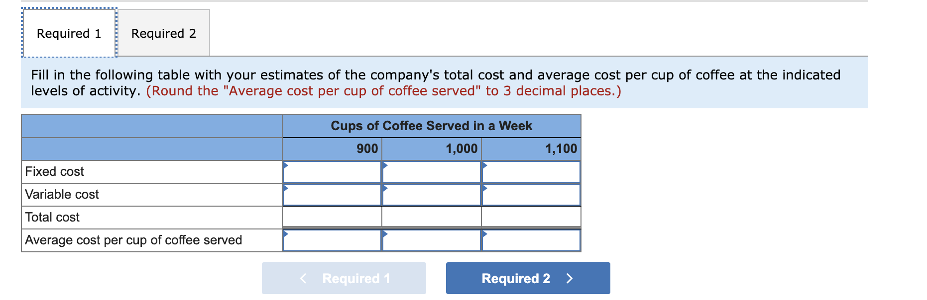 Solved Exercise 14 Fixed and Variable Cost Behavior (LO14]