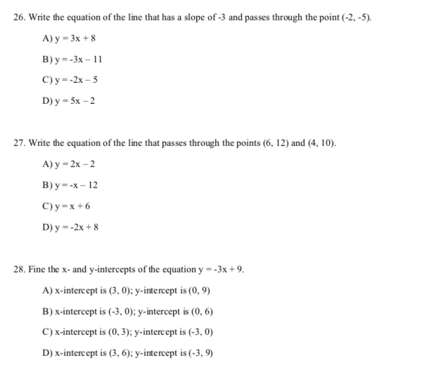 solved-26-write-the-equation-of-the-line-that-has-a-slope-chegg