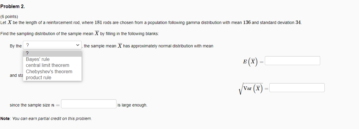 Solved Problem 2. (6 points) Let X be the length of a | Chegg.com