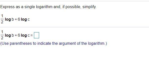 Solved Rewrite As Sums Or Differences Of Logarithms Log 9547