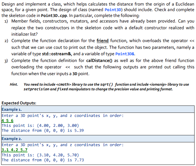 Solved Please write a unique C++ code (don't copy&paste | Chegg.com