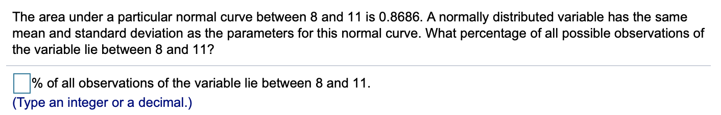 Solved Assume that the variable under consideration has a | Chegg.com