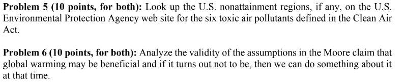 Solved Problem 5 (10 points, for both): Look up the U.S. | Chegg.com