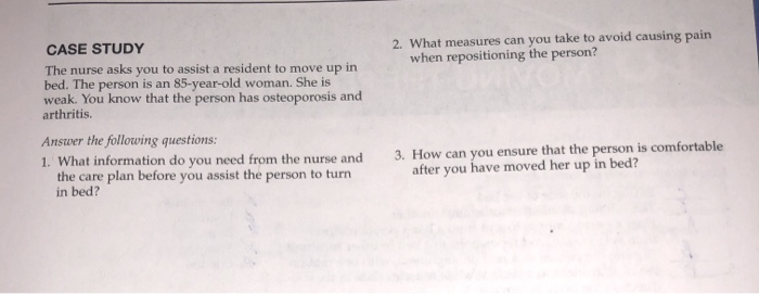 Solved 2. What measures can you take to avoid causing pain | Chegg.com