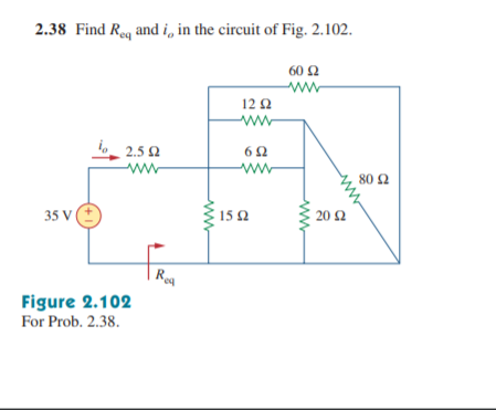 Solved 2.15 Calculate v and i, in the circuit of Fig. 2.79. | Chegg.com
