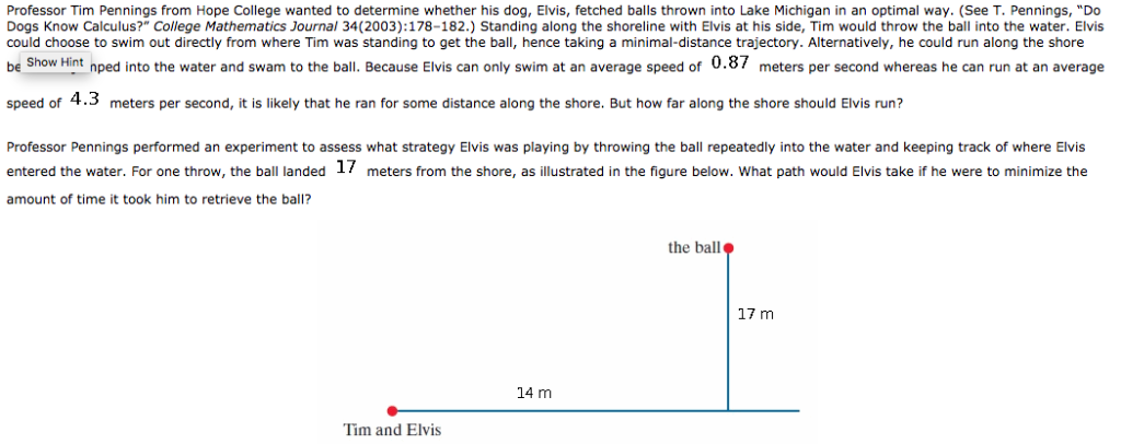 Solved Professor Tim Pennings from Hope College wanted to | Chegg.com