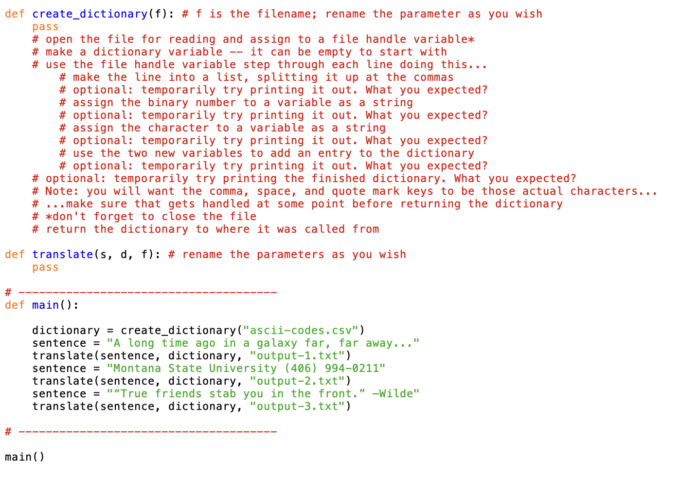 Solved Assignment: Modify the Python program by adding the | Chegg.com
