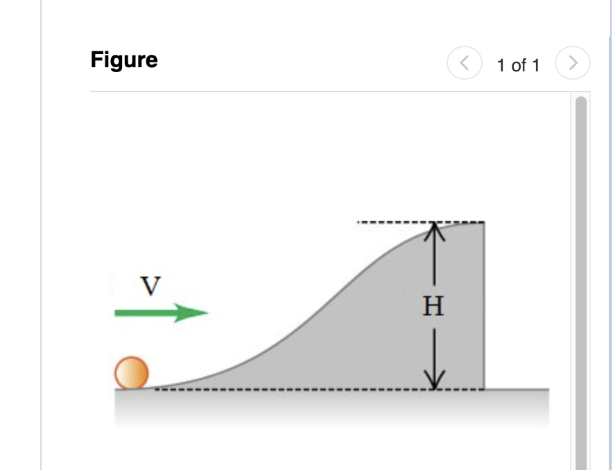 Solved A solid, uniform ball rolls without slipping up a