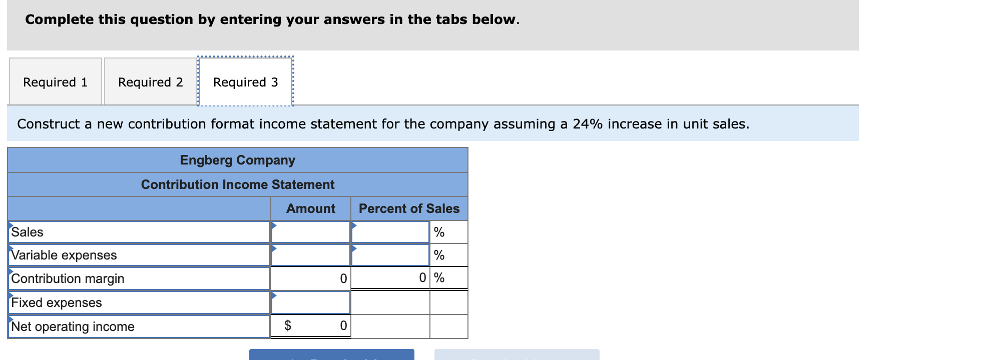 Solved What is the company’s degree of operating leverage?