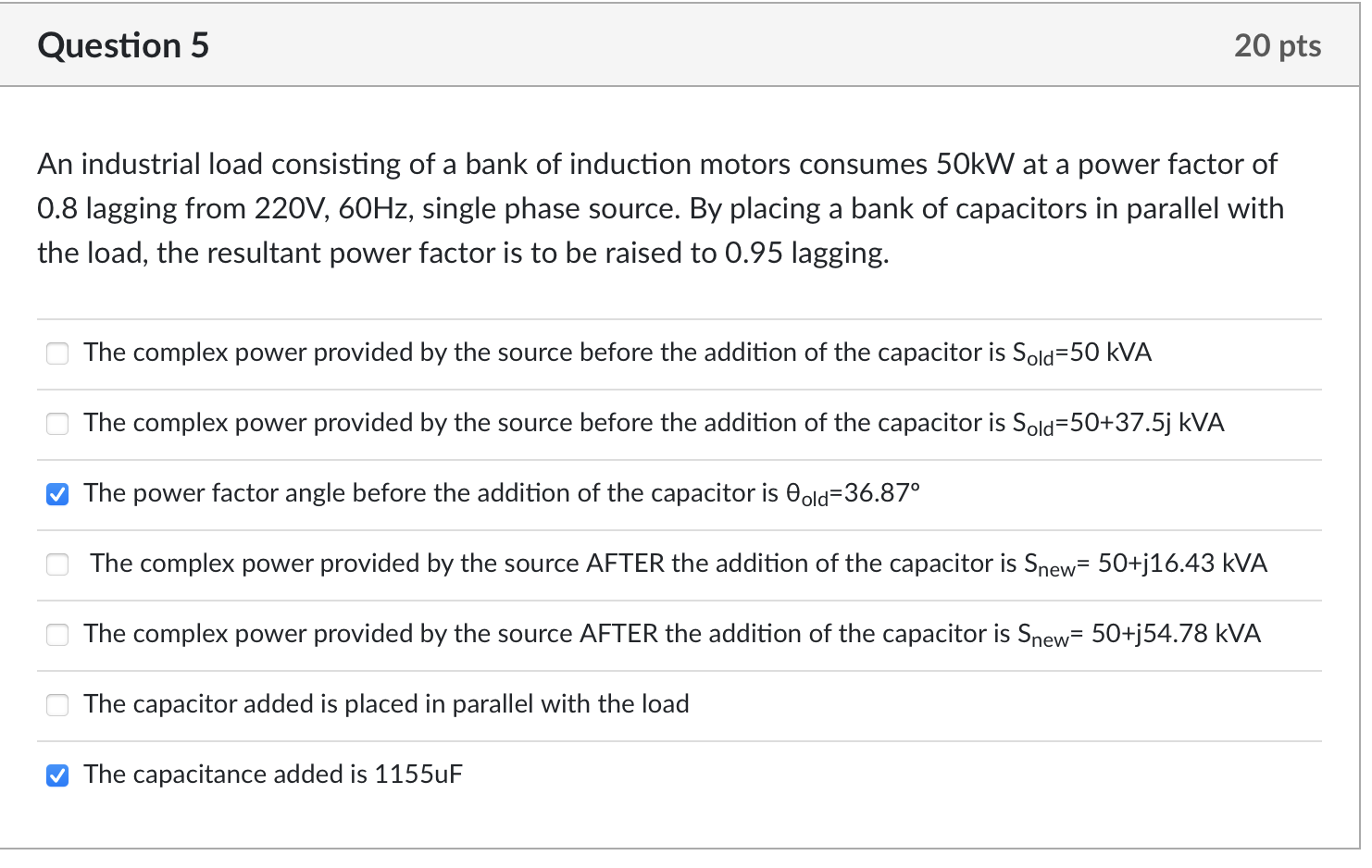 solved-an-industrial-load-consisting-of-a-bank-of-induction-chegg