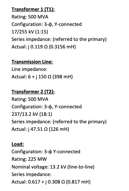 Generator: Configuration: 3-0, Y-connected Rating: | Chegg.com
