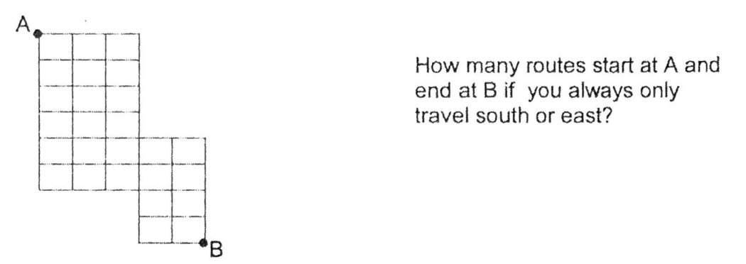 Solved A How Many Routes Start At A And End At B If You | Chegg.com