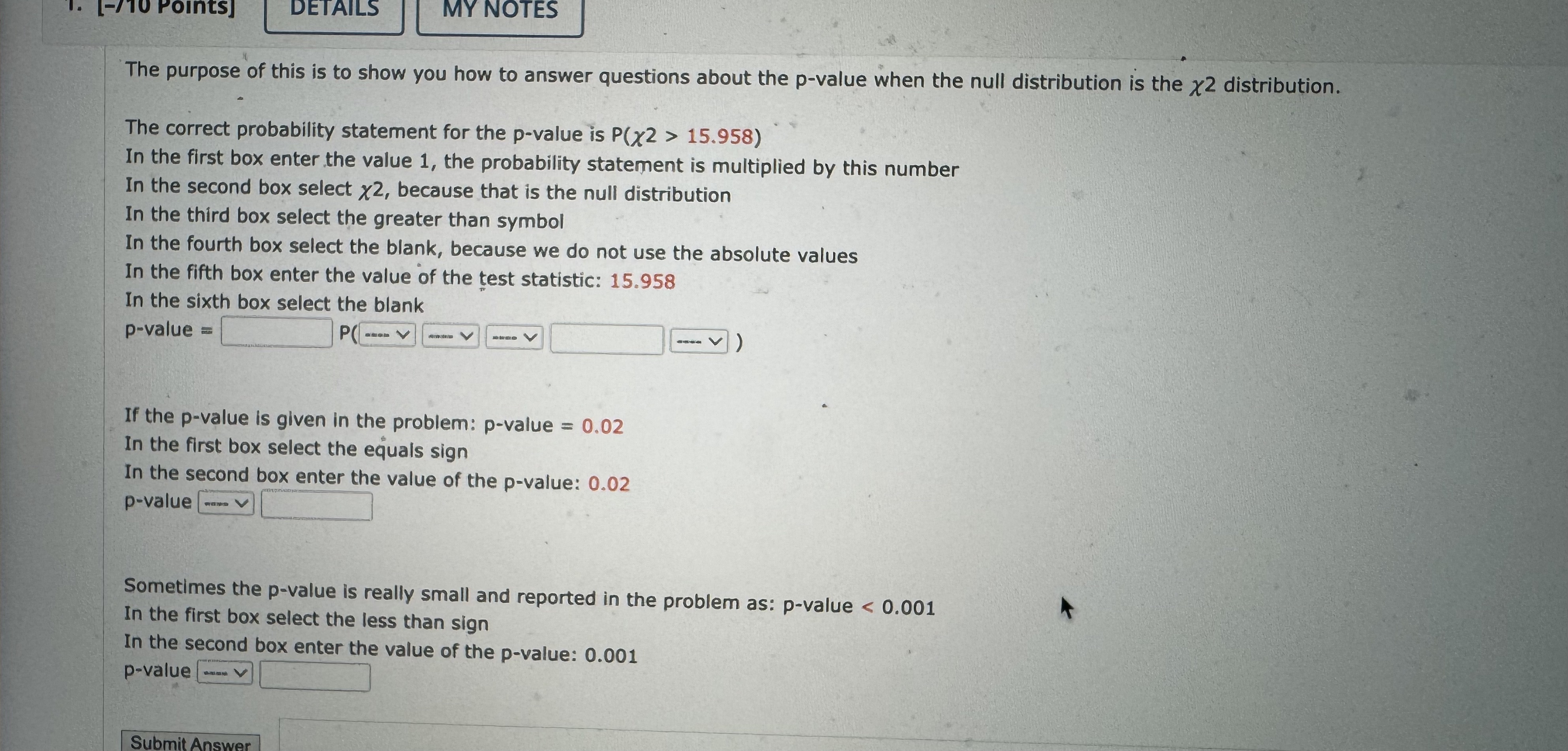 Solved The purpose of this is to show you how to answer | Chegg.com