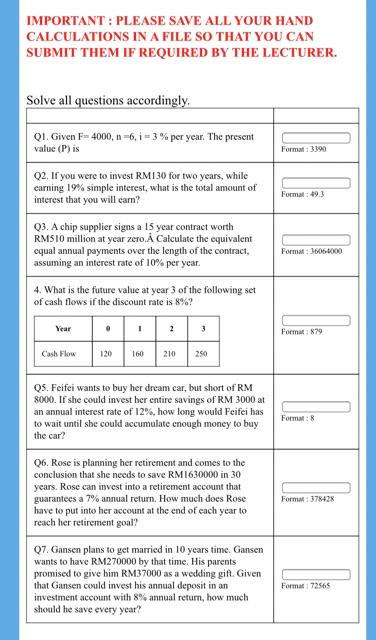 Solved] THE QUESTIONS WILL BE ON FILE PLEASE Question 8 After the car  had