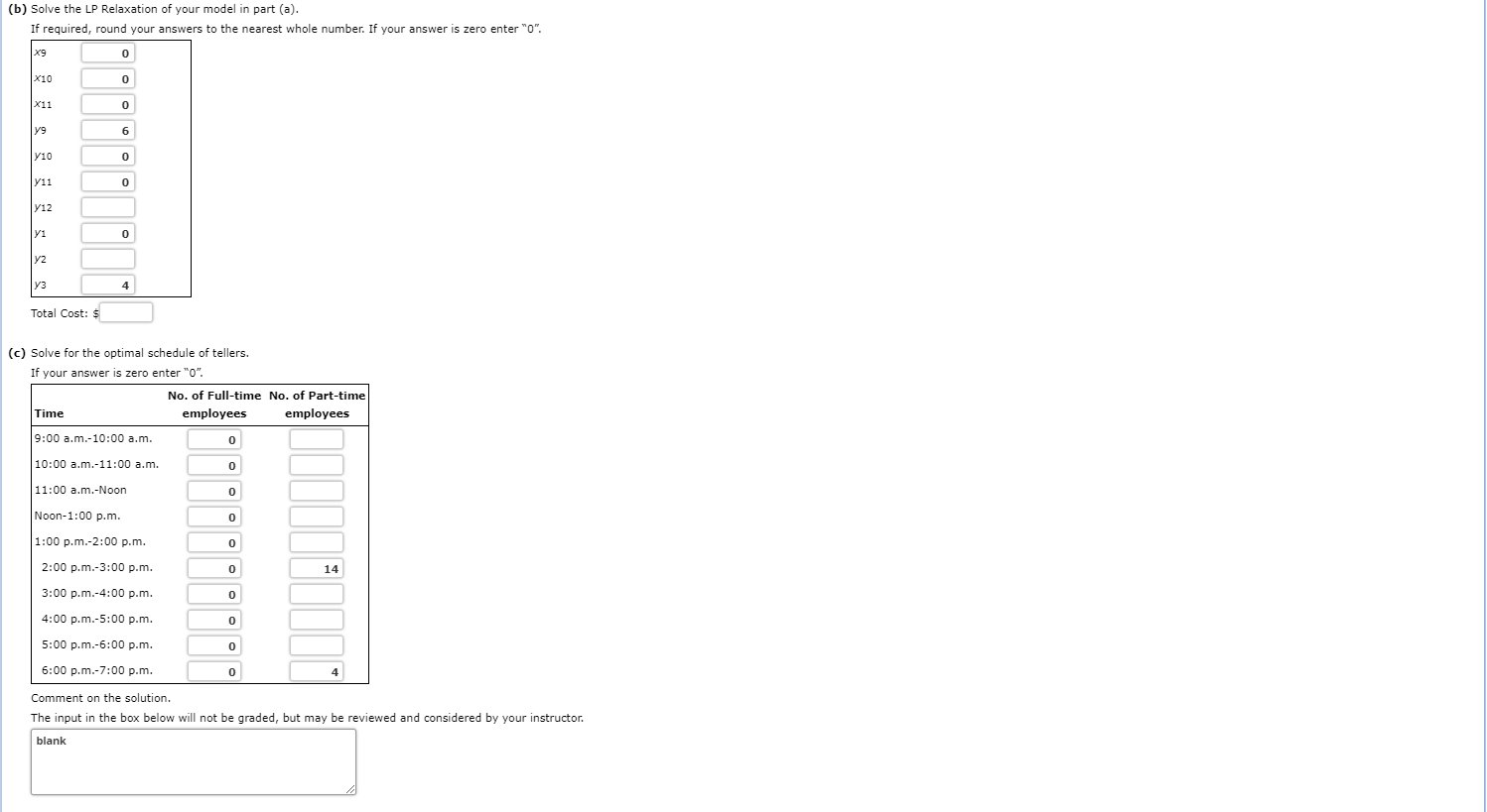 Problem 13-15 Algo (Solving Integer Optimization | Chegg.com