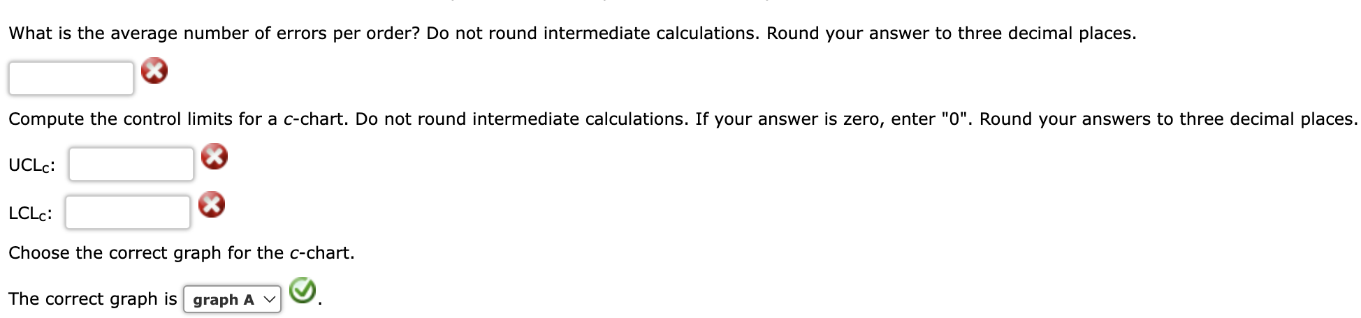 Solved What is the average number of errors per order? Do | Chegg.com