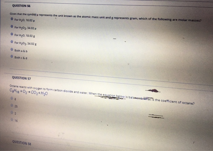 Solved QUESTION 56 Given that the symbol μ represents the | Chegg.com