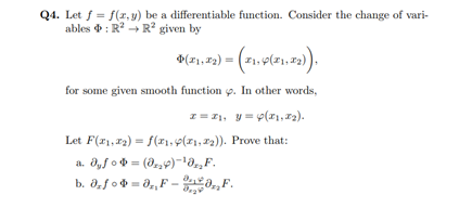 24. Let f=f(x,y) be a differentiable function. | Chegg.com