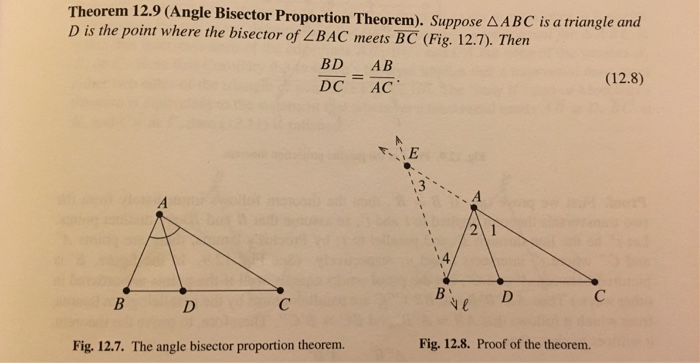 Converse of angle bisector theorem best sale