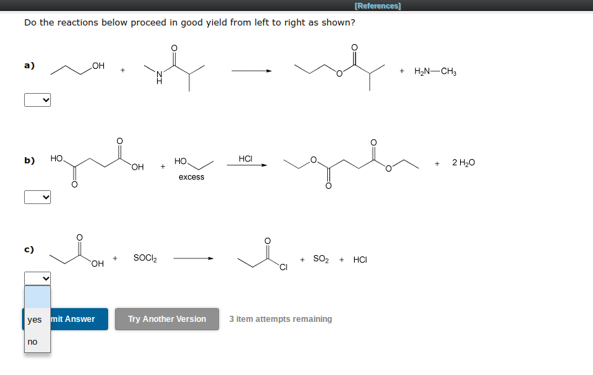 Solved Do The Reactions Below Proceed In Good Yield From | Chegg.com