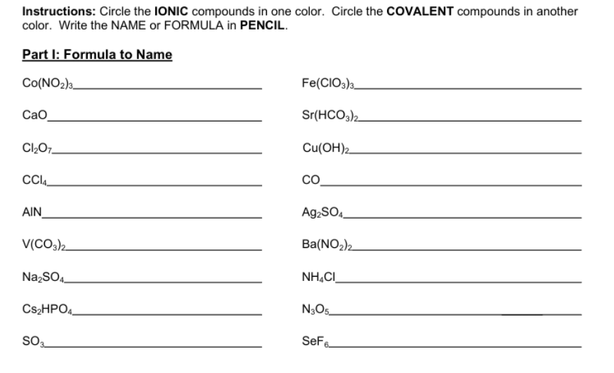 Solved For part one, give the symbol for the ion formed by | Chegg.com