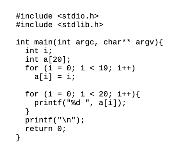 Solved Find out what kind of bug(s) each code has: Code1: | Chegg.com