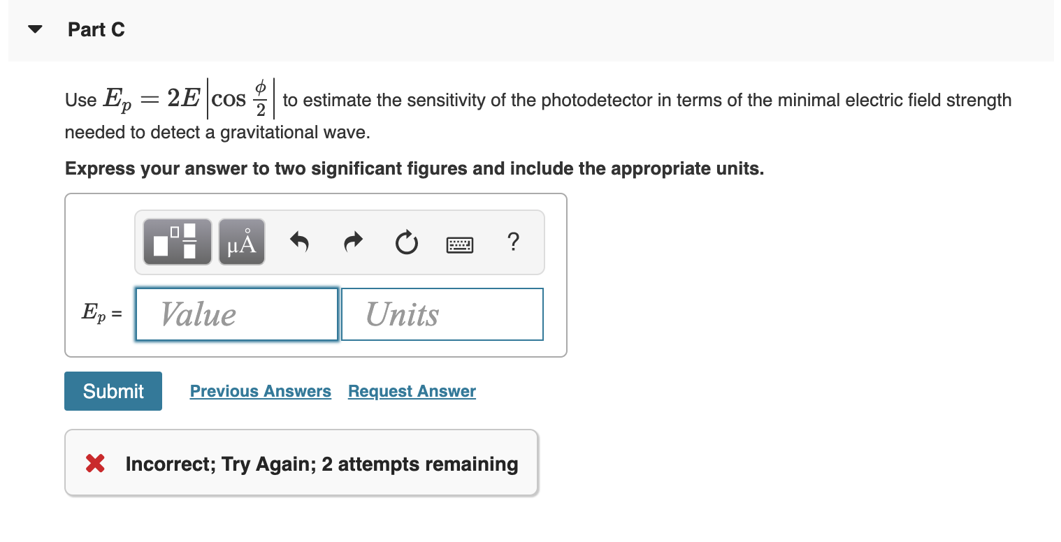 Solved 11 Review Part A The LIGO Experiment Which Chegg solved-11-review-part-a-the-ligo-experiment-which-chegg