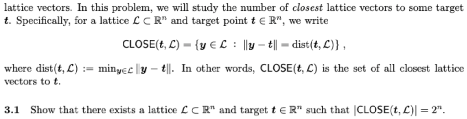 lattice vectors. In this problem, we will study the | Chegg.com